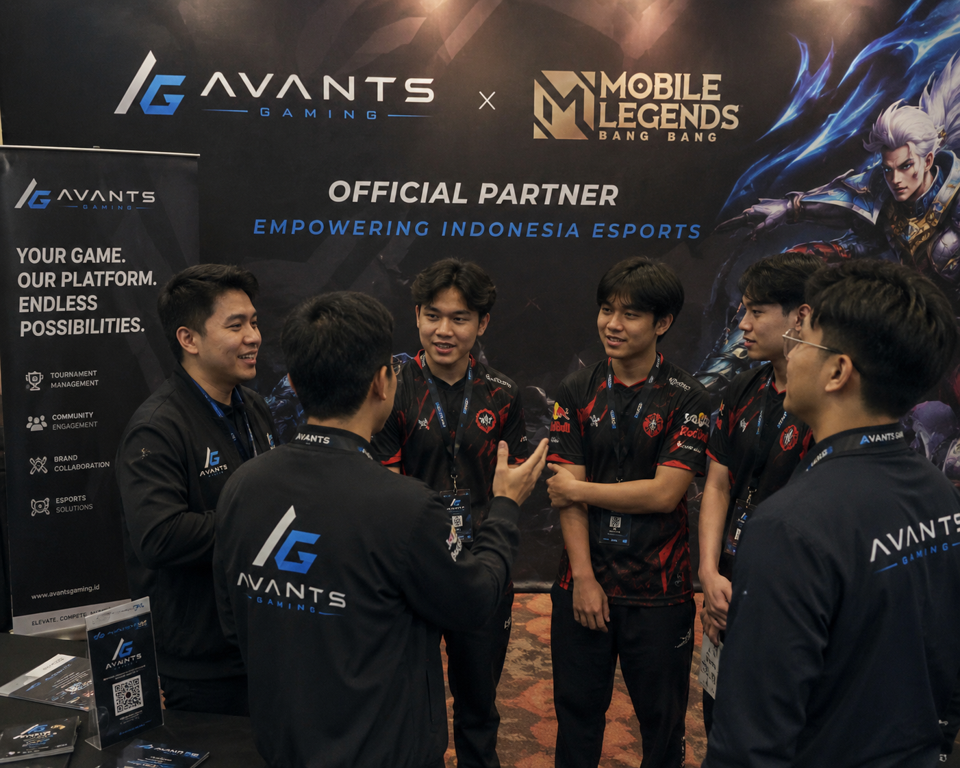 Avants Gaming and Mobile Legends: Bang Bang official partnership event in Indonesia